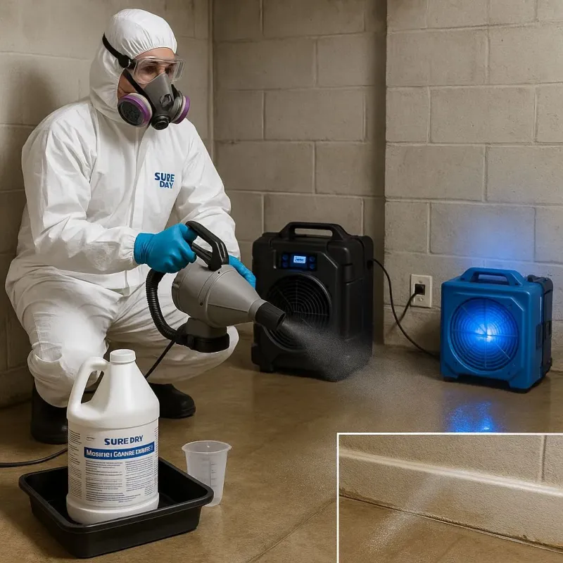 Sanitization and Odor Removal process in Sicklerville, NJ