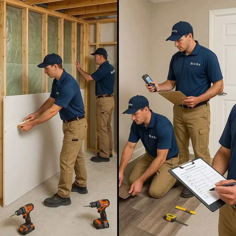 Repairs and Reconstruction process in Sicklerville, NJ