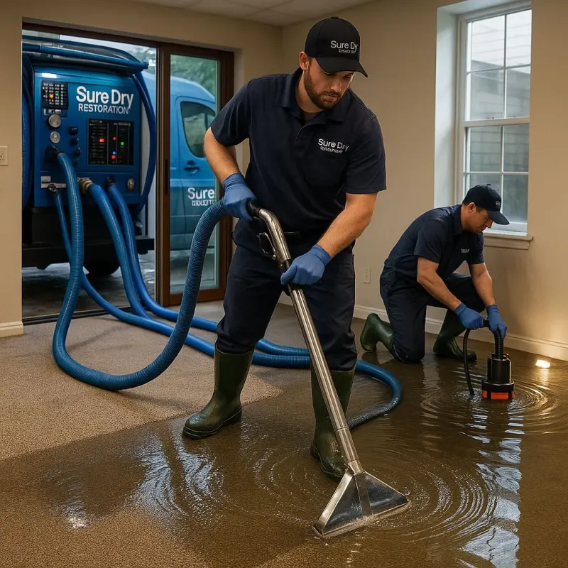Water Extraction and Removal process in Sicklerville, NJ